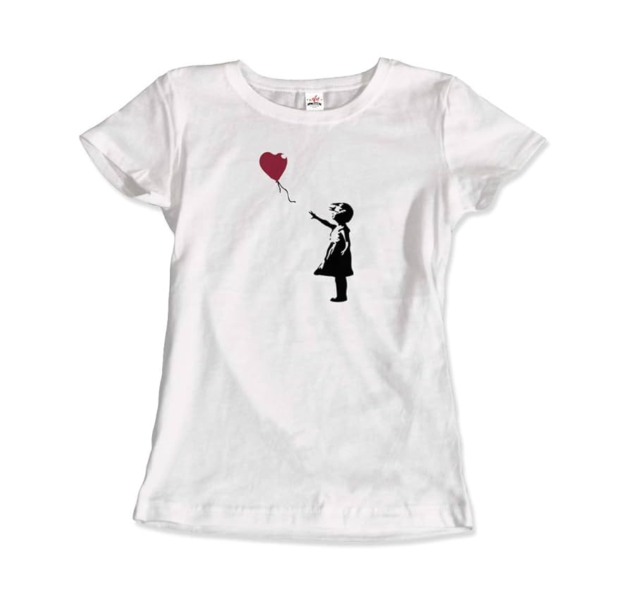 Banksy 'Balloon Heart Girl' T-Shirt