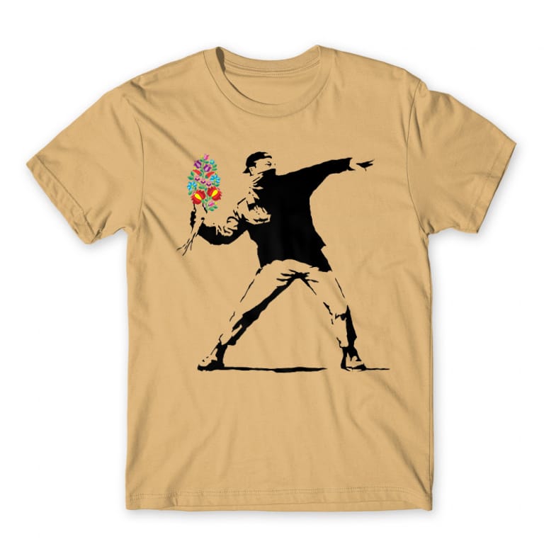 Banksy 'Floral Model' T-Shirt