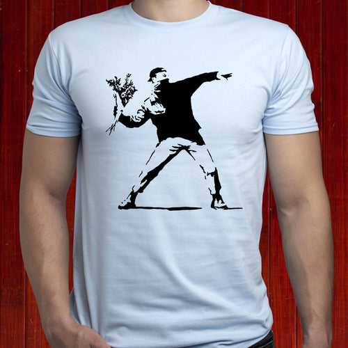 Banksy 'Floral Model' T-Shirt